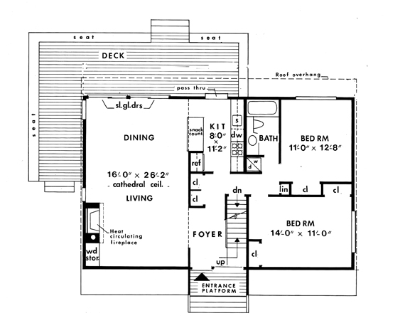 First Floor Plan image of BERKSHIRE House Plan